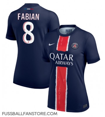 Paris Saint-Germain Fabian Ruiz #8 Replik Heimtrikot Damen 2024-25 Kurzarm